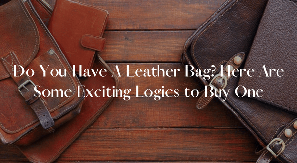 Do You Have A Leather Bag? Here Are Some Exciting Logics to Buy One