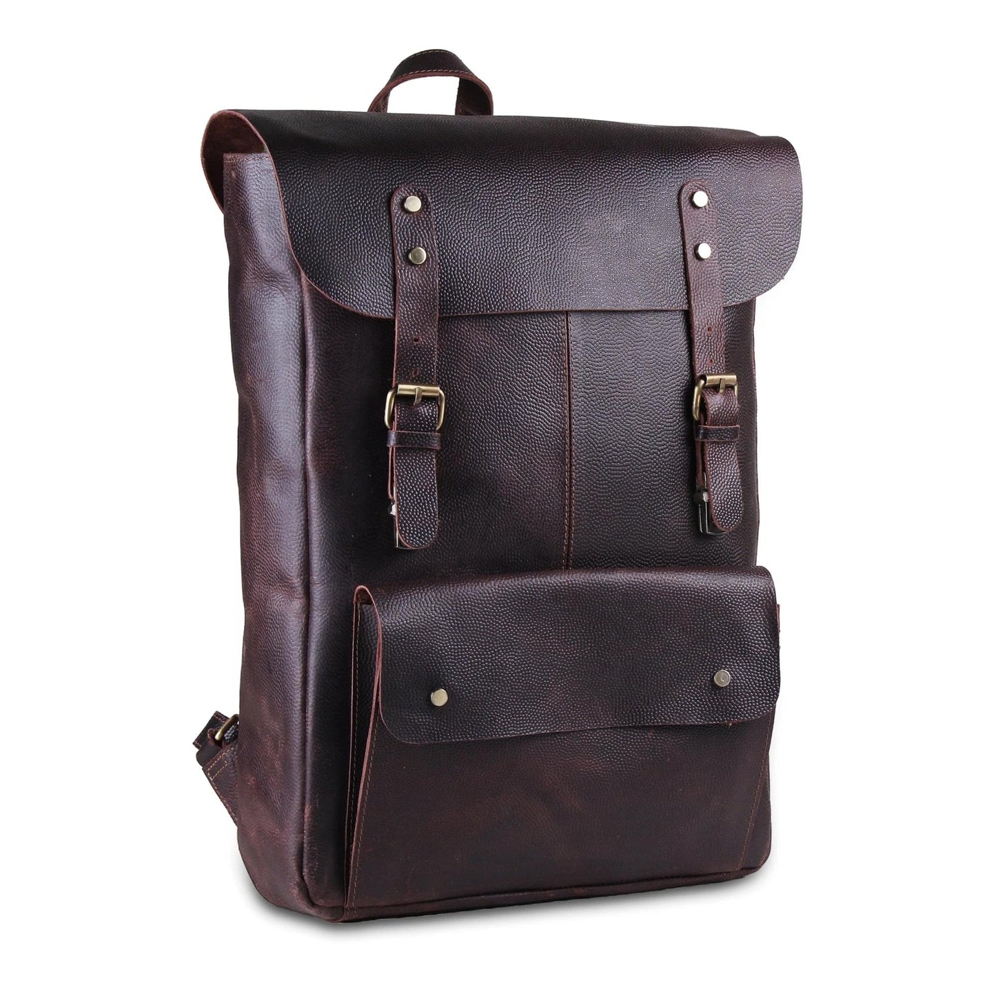 Commute Buffalo Leather Backpack bag