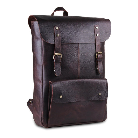 Commute Buffalo Leather Backpack bag