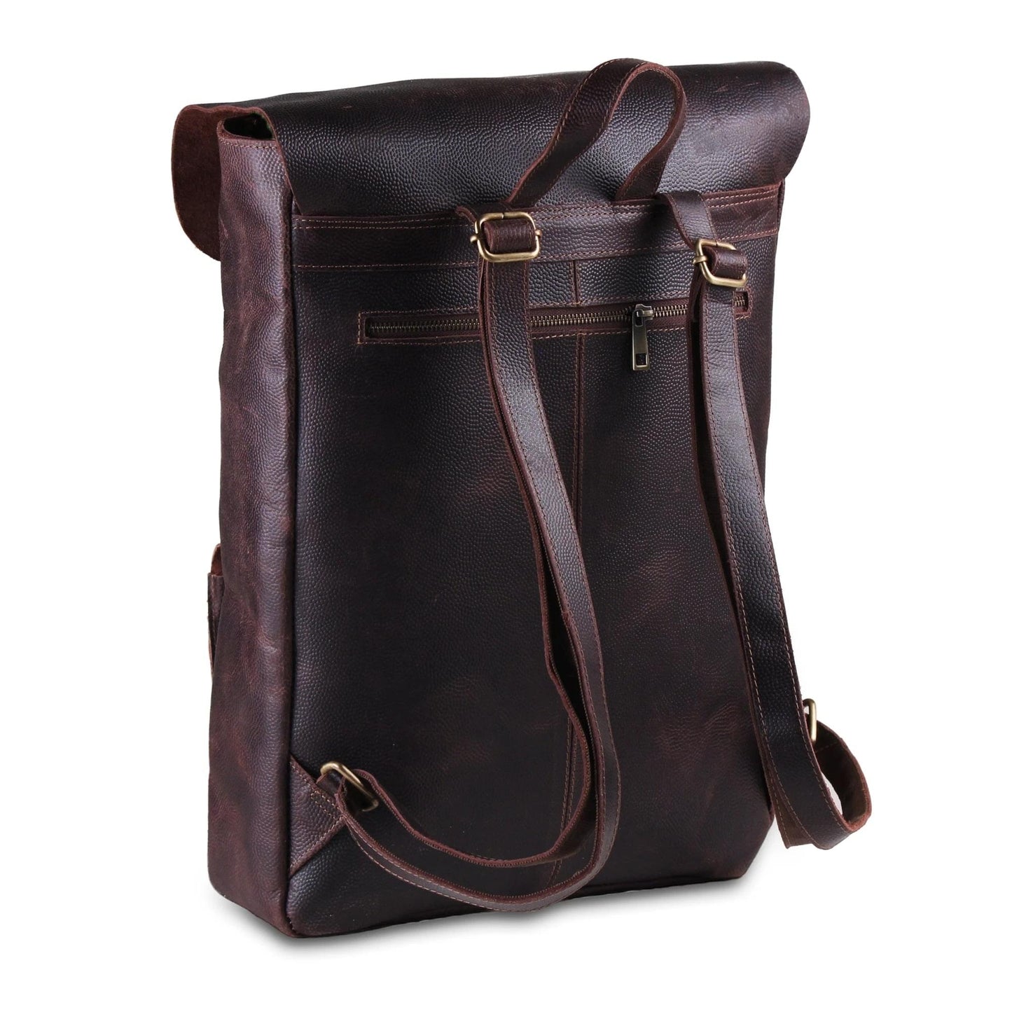 Commute Buffalo Leather Backpack bag