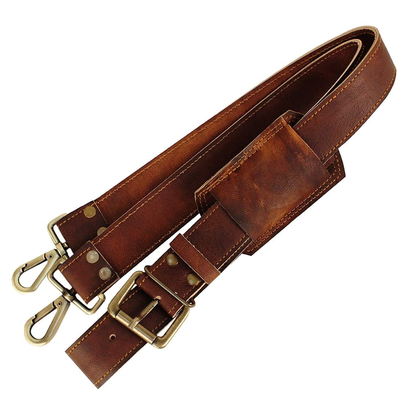 Genuine Leather Adjustable Shoulder Strap