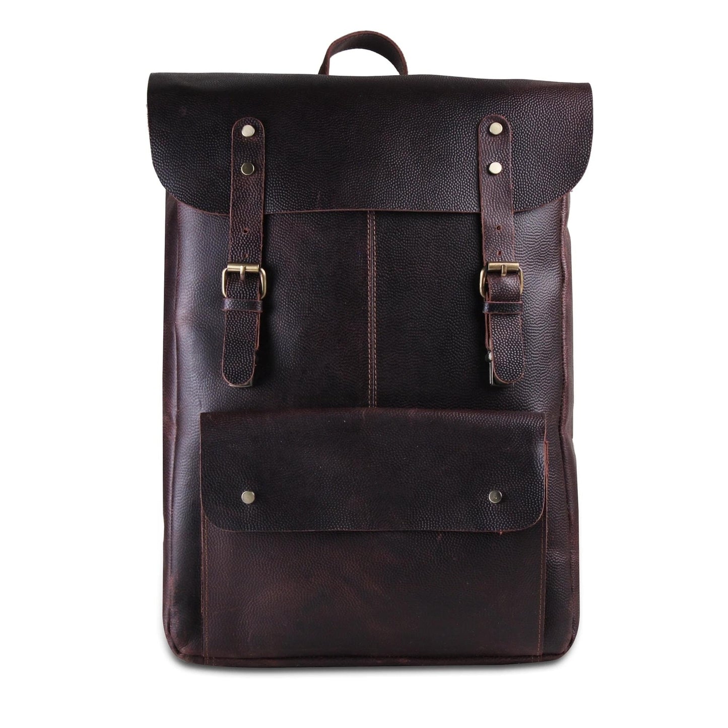 Commute Buffalo Leather Backpack bag