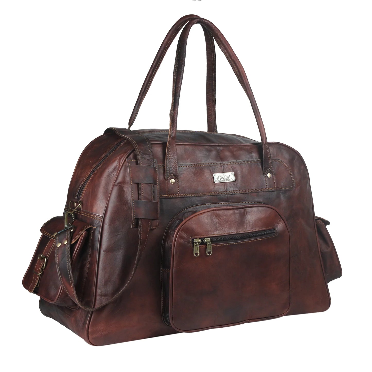 Brown Mini Duffle Bag
