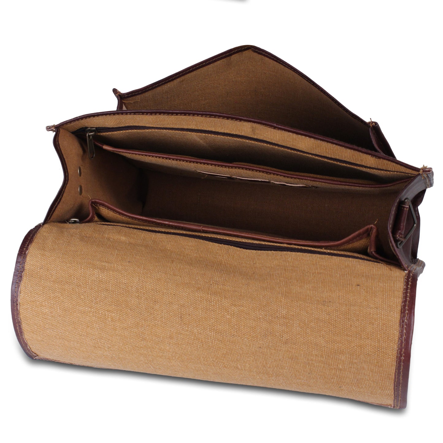 V Flap Laptop Padded Bag By Hulsh