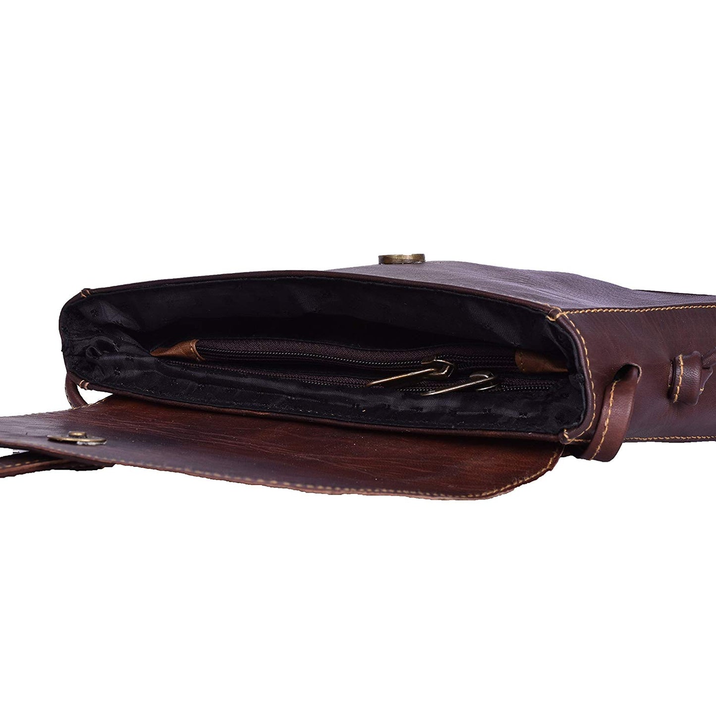 Rustic Leather Vintage Purse by Hulsh
