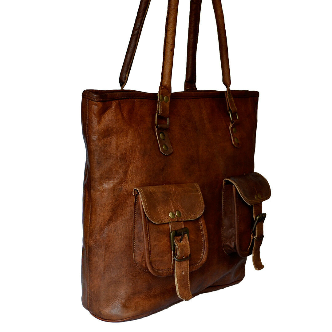 Women's Leather Tote Handbag
