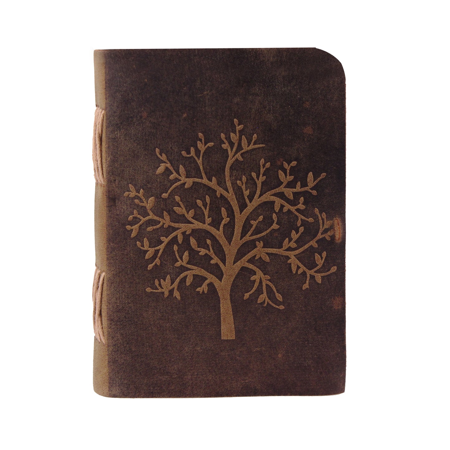 Dark Brown Buffalo Leather Journal Writing Pad