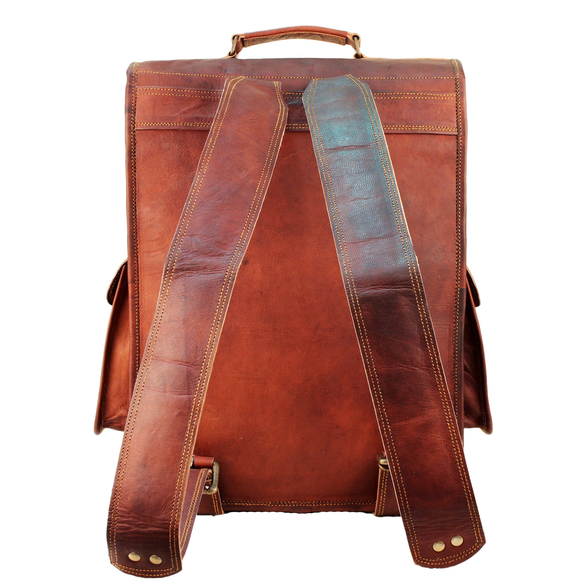 leather backpack men usa