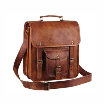 Vintage Genuine Leather Messenger Bag