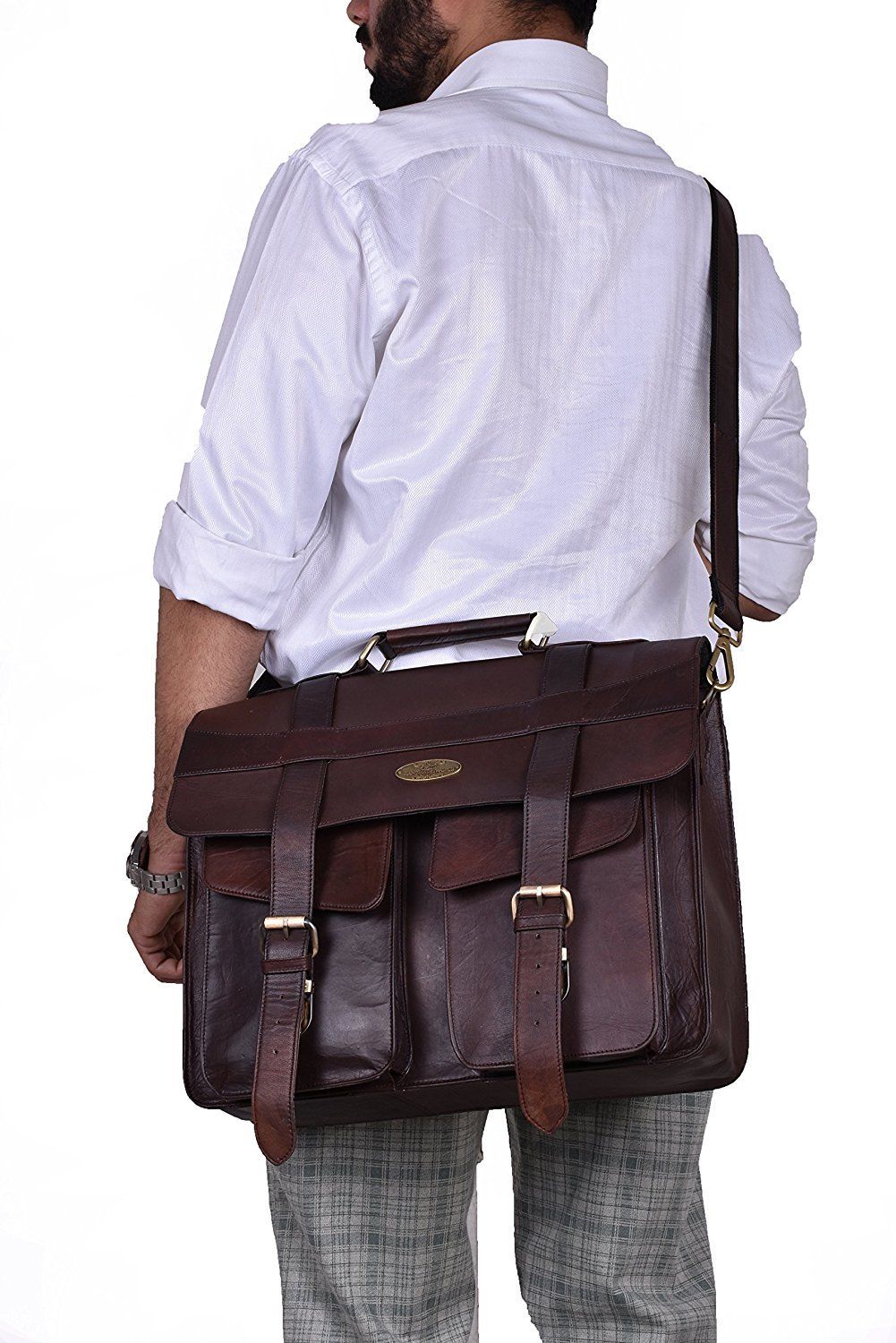 Vintage Leather Briefcase