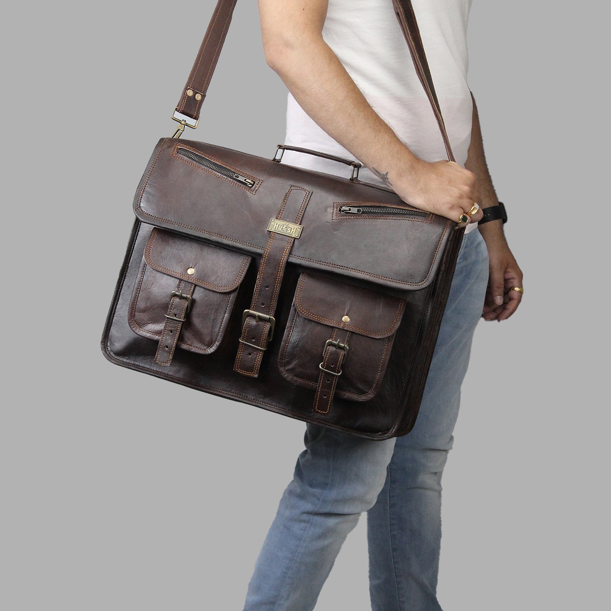 Hulsh Leather Bags | Leather Bags for Men and Women
