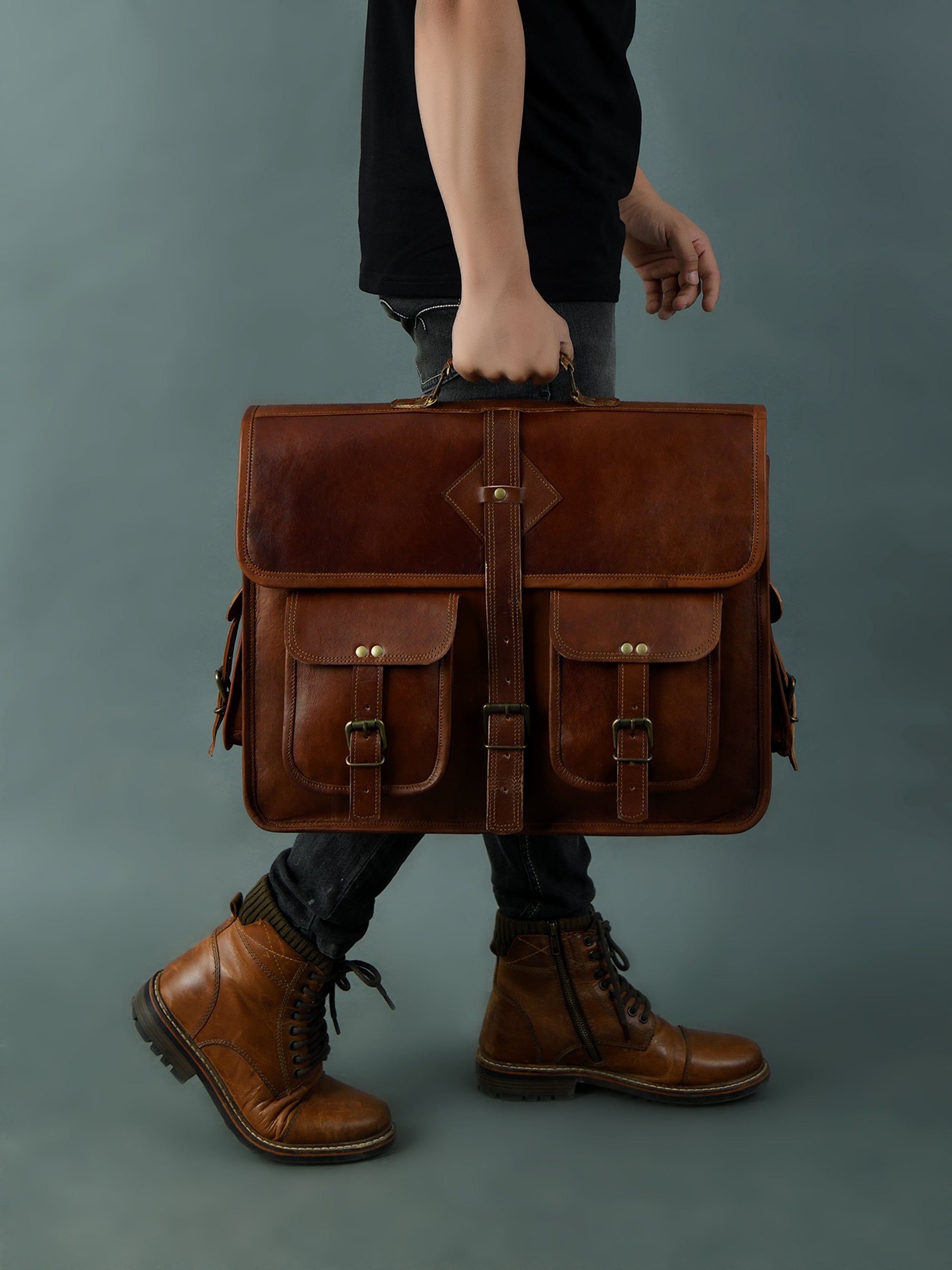 Hulsh leather bags sale