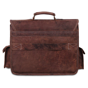 Laptop Padded Messenger Bag with Side pocket and Top handle