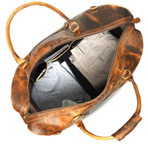 The Brown Crunch Duffle + Free Toiletry Kit (For First 50 Customers Only)