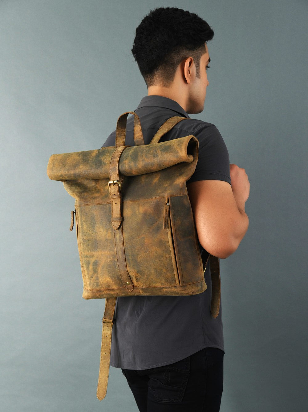 The Rugged Roll Top Backpack