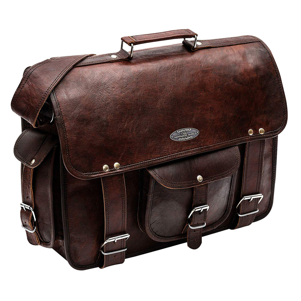 Full Grain Leather Messenger USA — High On Leather