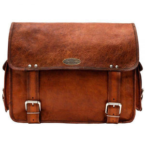 Large Messenger Shoulder bag with side Pockets