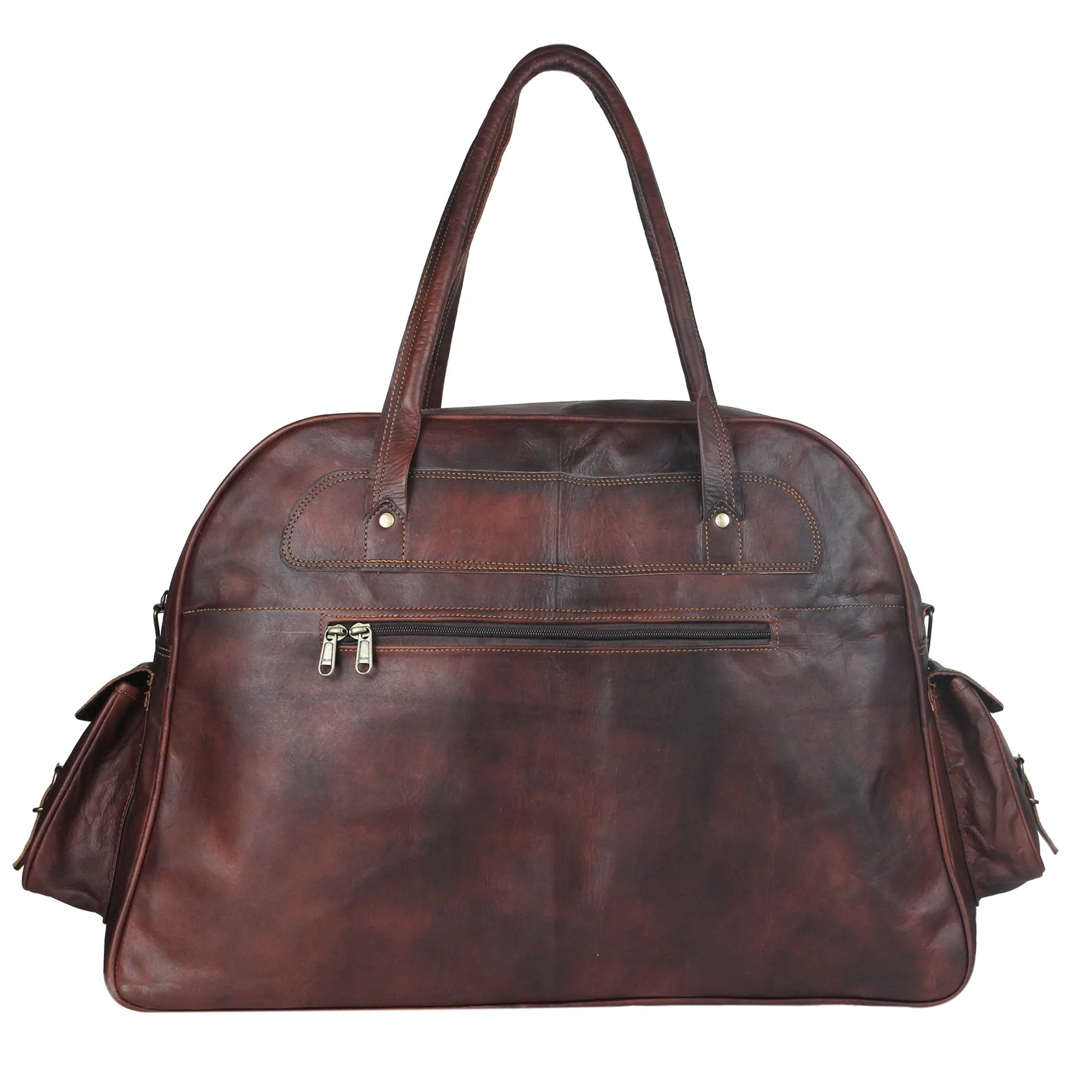 Brown Mini Duffle Bag