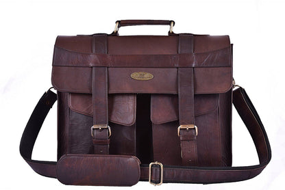 Vintage Leather Briefcase