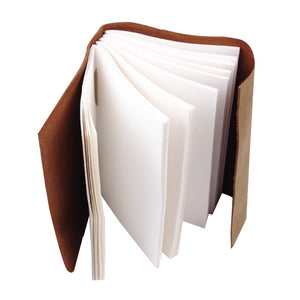 Dark Brown Buffalo Leather Journal Writing Pad