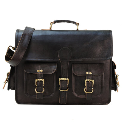 Big Messenger Briefcase Bag with Top Handle