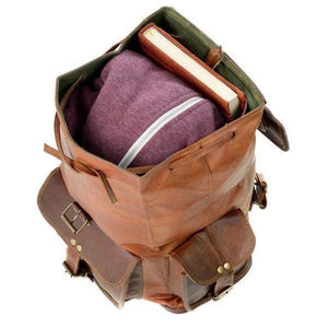 Full Grain vintage backpack by Hulsh